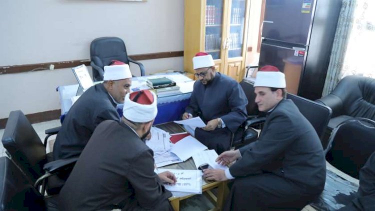 أمين «البحوث الإسلامية» يزور منطقة وعظ المنيا لمتابعة  اللجان