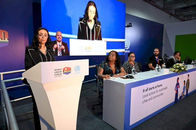 مايا تشارك في جلسة "التعاون المجتمعي" ضمن فعاليات المنتدى الحضري العالمي