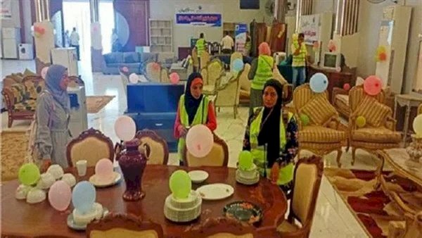 تضامن المنيا: معرض للأثاث المنزلي لدعم 100 أسرة أولى بالرعاية