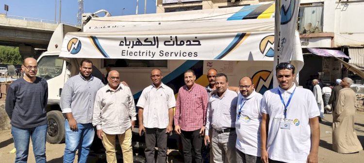 ضمن مبادرة "بداية".. قافلة خدمات كهرباء قنا المتكاملة تنطلق من قوص