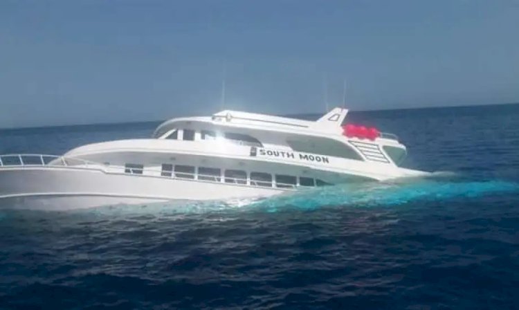 إنقاذ لنش تعرض للغرق على متنه مصريين وأجانب بالبحر الأحمر