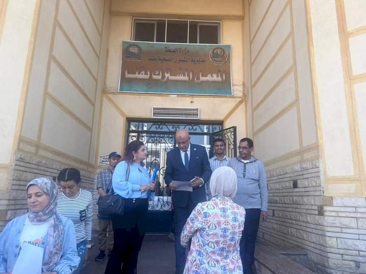 د/ محمد يوسف : وكيل وزارة الصحة بقنا يتفقد الخدمات المقدمة بالمعمل المشترك بقنا