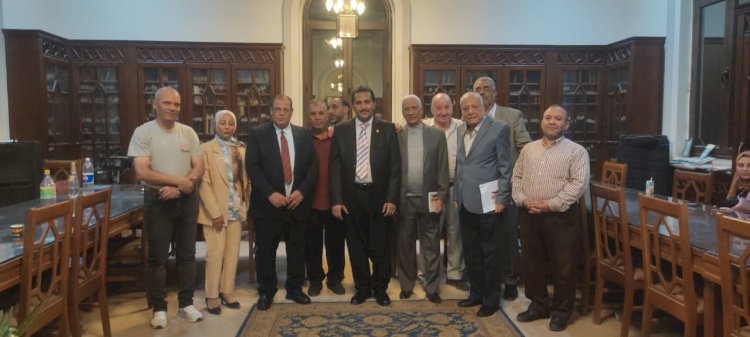 رفاعه وأحفاده يناقشون مواقيت مصطفى فتحى برعاية الجنوبى