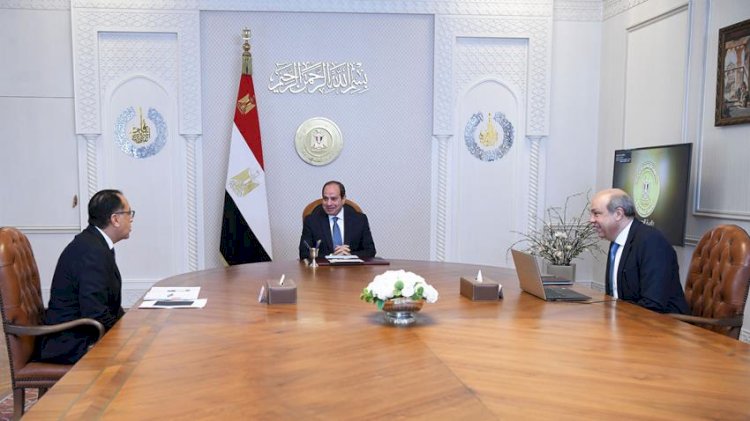 الرئيس السيسي يطلع على موقف تطوير منظومة الطيران المدني بجميع مكوناتها