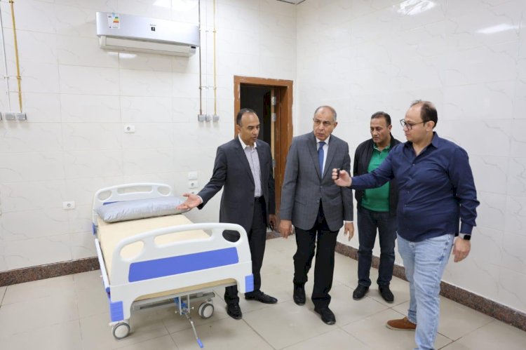 محافظ المنيا : توفير 3 مستشفيات لتقديم الخدمات لحين الانتهاء من المستشفي العام
