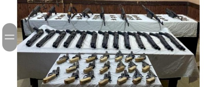 ضبط تجار الاسلحة بثلاثة محافظات