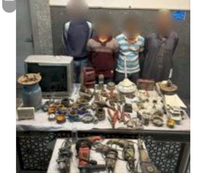 القبض علي مرتكبي سرقة المساكن والادوية والشركات بالقاهرة