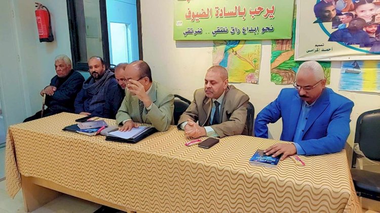 صالون نادي أدب طهطا والتجربة الروائية للكاتب محمد خطاب إبراهيم