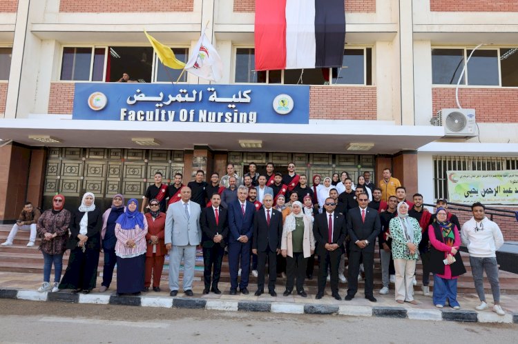 رئيس جامعة المنيا يُتابع استقبال لجان المراجعة من هيئة ضمان جودة التعليم