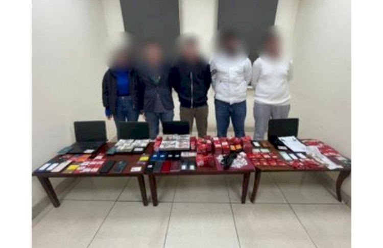 ضبط تشكيل عصابى لإستيلائه على أموال المواطنين لتشغيلها في  الترويج  على المنصات الإلكترونية