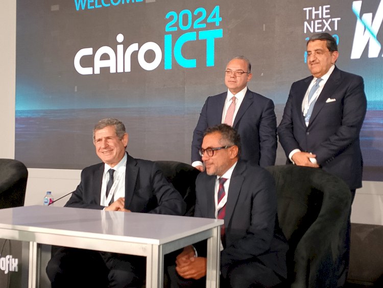 داخل معرض CairoICT.. بروتوكول تعاون بين مصر للتأمين وإي خالص