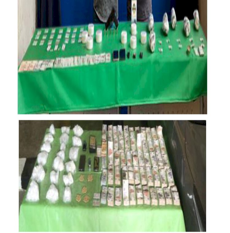 ضبط مخدرات تقدر قيمتها  بـاكثر من 33,3 مليون جنيه بخمسة محافظات