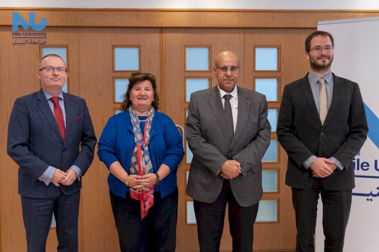 جامعة النيل تستقبل سفير جمهورية التشيك لدى مصر لبحث تعزيز الروابط التعليمية والثقافية