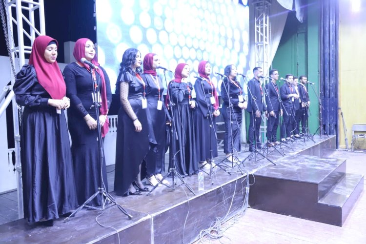 تواصل فعاليات الملتقى الفني الـ 22 لشباب الجامعات بجامعة جنوب الوادي