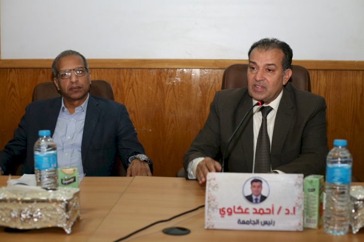 افتتاح فعاليات المؤتمر الطلابى الثانى بكلية الآثار فى جامعة جنوب الوادى