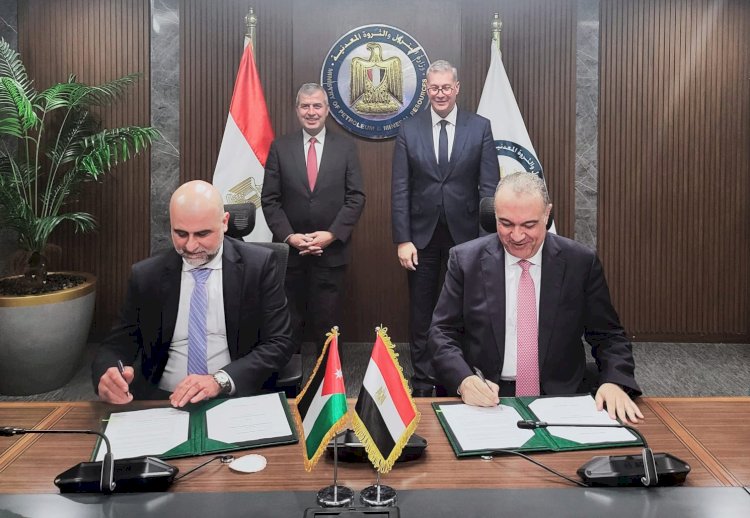 تعاون بين مصر والاردن لاستقبال الغاز لخدمة الجانب الاردني
