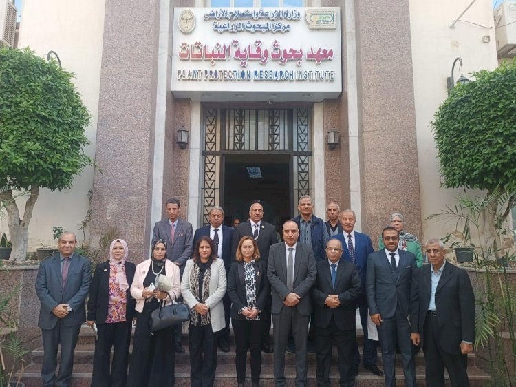 وقاية النباتات يستقبل وفدا سلوفينيا للمشاركة في التوعية بدور الملقحات من النحل