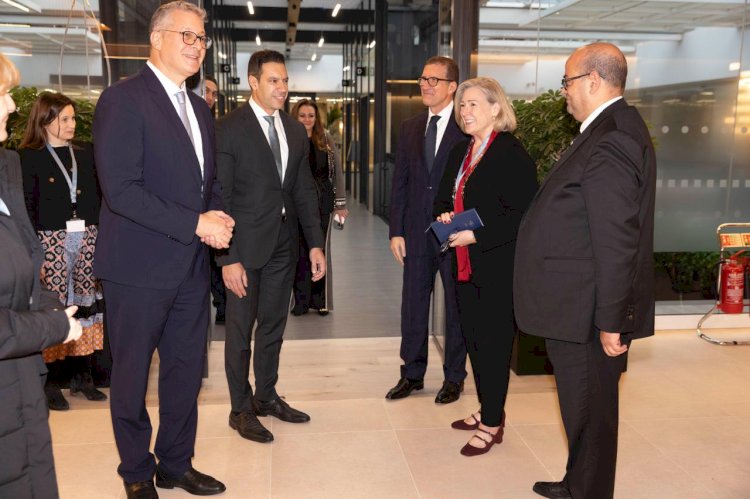 وزير البترول يزورمقر شركة هاربور إنيرجي في لندن خلال زيارته للملكة المتحدة