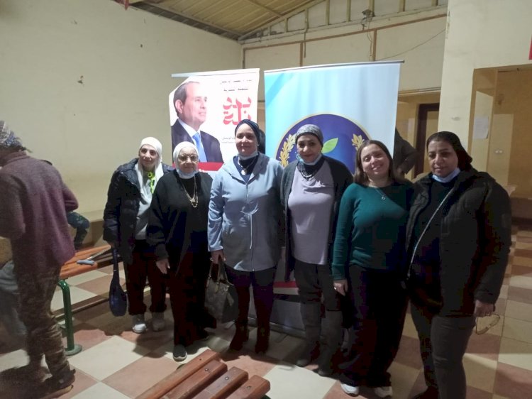 جمعية زوجات ضباط الشرطة في الواحات ببرنامج مكتمل طبيا واجتماعيا وترفيهيا