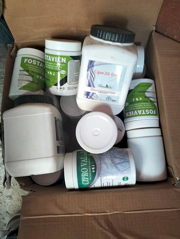 بيطرى كفرالشيخ :ضبط 185 عبوة أدوية بيطرية محظور تداولها بمركز بيلا