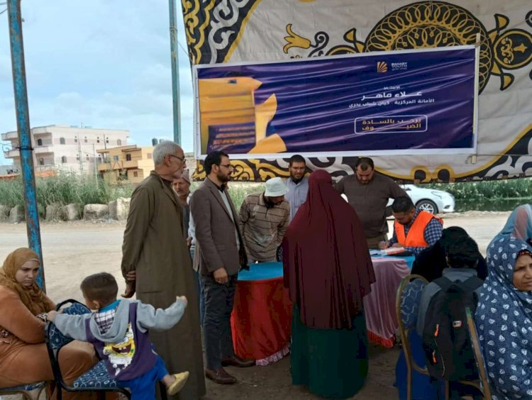 أمنك أولاً .. بمدارس برج البرلس تحت شعار معًا لمواجهة الإبتزاز الإلكتروني 