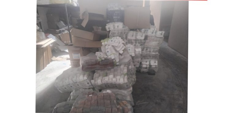 ضبط مصنع مكملات غذائية "بدون ترخيص" بالمنوفية