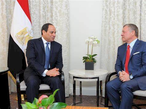السيسي يستقبل ملك الأردن ويبحثان الأوضاع الإقليمية