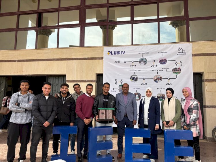 مشاركة طلاب برنامج الهندسة بالمسابقه السنويه IEEE فى مختلف المجالات الهندسية