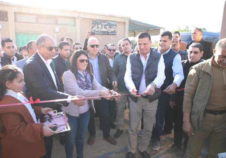 افتتاح الجمعية التعاونية الزراعية بقرية النصر  بالفشن