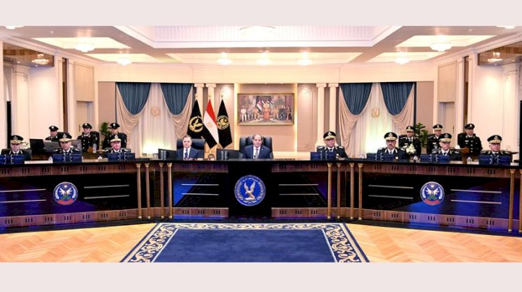 الرئيس السيسي يتفقد مقر أكاديمية الشرطة