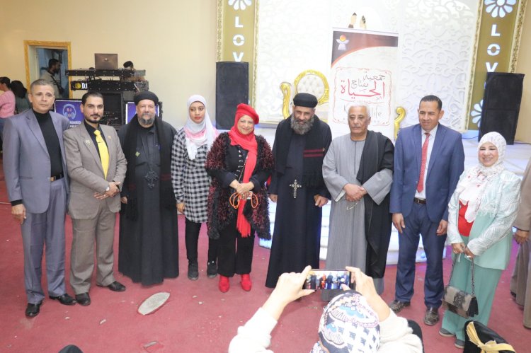 جمعية مفتاح الحياة تحتفل بعيد الميلاد المجيد بالأقصر