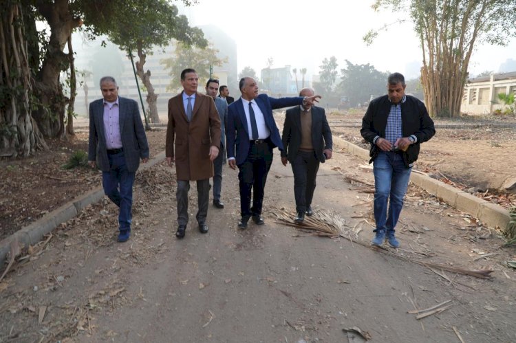 وزير الزراعة يتفقد أعمال تطوير المتحف الزراعي و العمل بالخدمات البيطرية