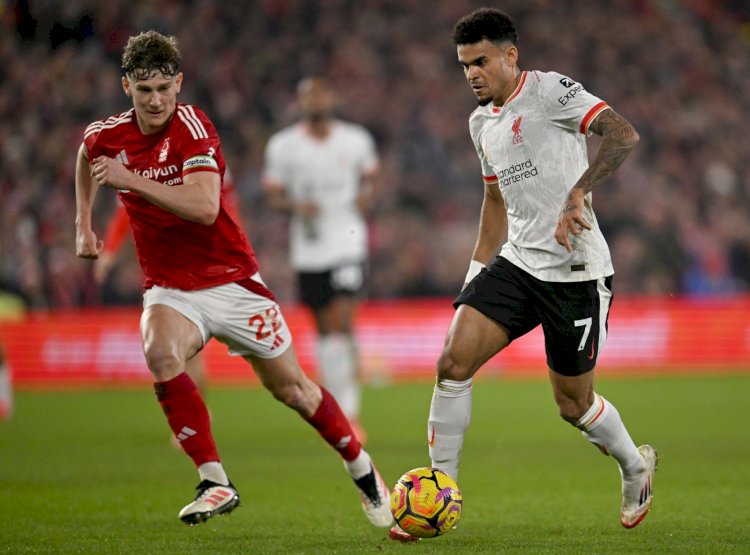 التعادل الايجابى يحسم لقاء ليفربول ونوتينجهام فوريست فى البريميرليج