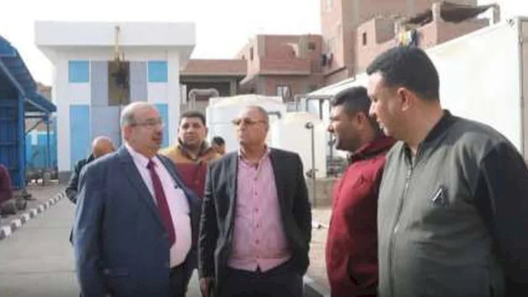 رئيس مياه المنيا يتابع تنفيذ مشروعات حياة كريمة في العدوة ومغاغة