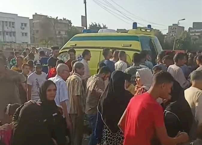 مصرع طالب صدمة قطار الصعيد في بني مزار بالمنيا