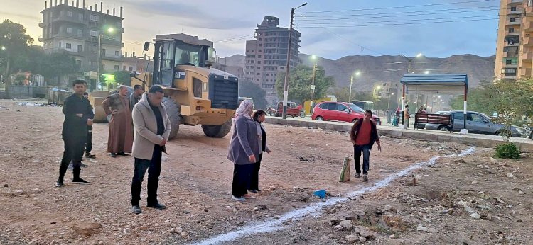 بدء العمل في إنشاء سوق الكوثر الحضري لخدمة أهالي الحي