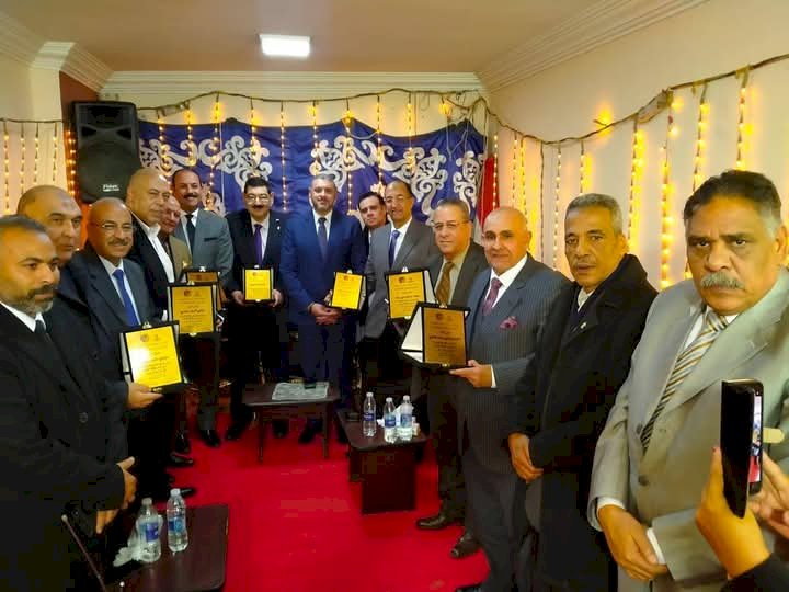 حزب مصر القومى يكرم عدد من قيادات وزارة الداخلية بمناسبة  عيد الشرطة