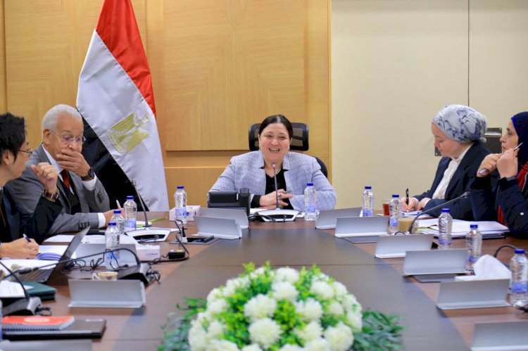 نائبة وزيرة التضامن  تلتقي بعثة هيئة التعاون الدولي اليابانية جايكا