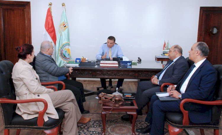 وزير الزراعة يبحث مع الفاو تحويل معرض زهور الربيع لمعرض دولي