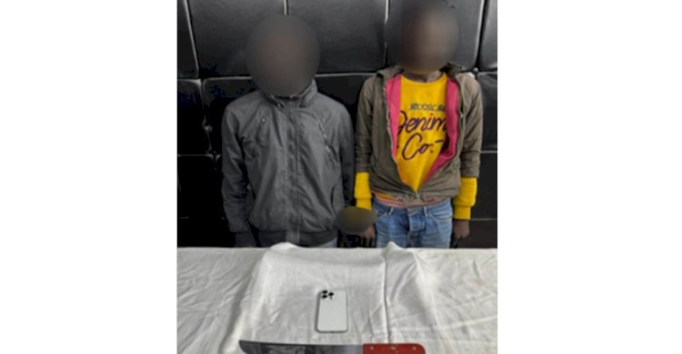 ضبط سارقي موبايل مواطن بالاكراه بالقاهرة