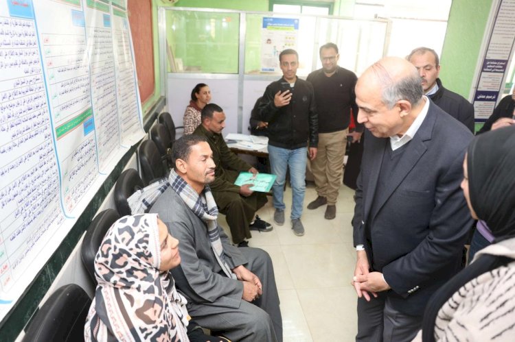 محافظ المنيا يتفقد المركز التكنولوجي بمطاي لمتابعة ملف التصالح