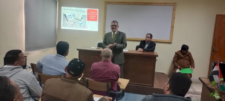 جامعة المنيا تنظم ندوة تدريبية بعنوان الأمن والسلامة في المختبرات والمعامل