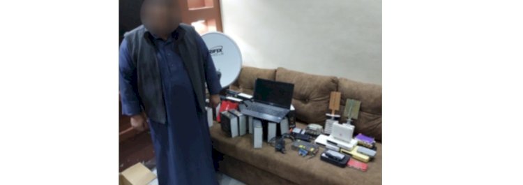 ضبط ٤ محطات بث تليفزيوني بدون تصريح بالشرقية