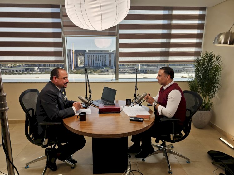 رئيس الإدارة المركزية للحماية الاجتماعية ضيف  بودكاست هنا التضامن