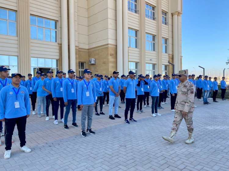 ختام فعاليات دورة التربية العسكرية رقم ٤٥ بجامعة جنوب الوادي الأهلية