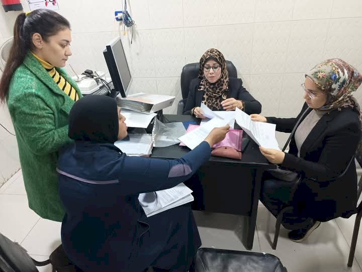 لجنة مكبرة للمرور علي مراكز الكلي الصناعي الخاصة بمراكز قنا