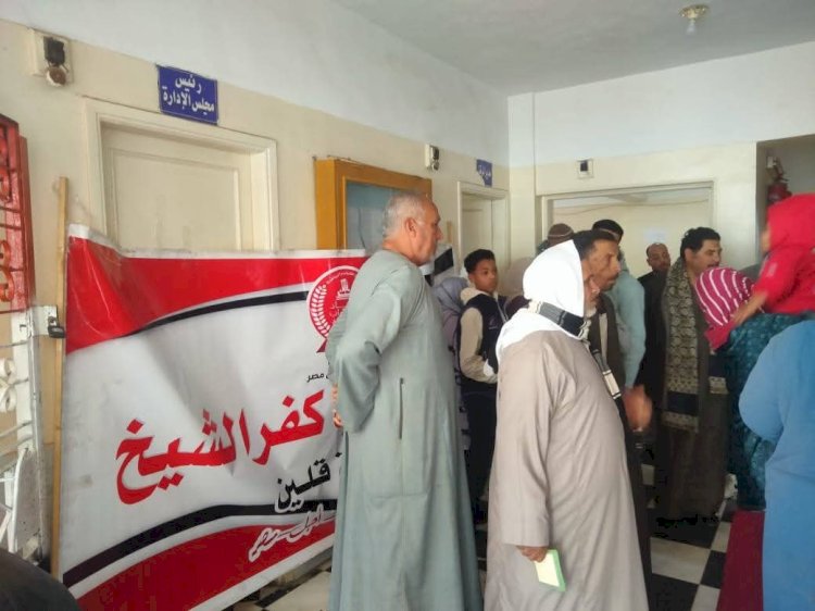 اتحاد شباب كفر الشيخ ينظم قافلة طبية مجانية بقرية قزمان بدعم وزارة الشباب والرياضة