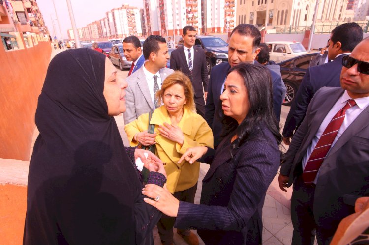 جولة مفاجئة لوزيرة التضامن للوحدات الاجتماعية بالقاهرة
