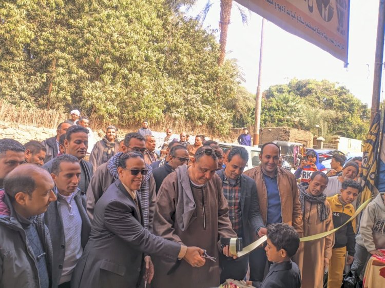 مستقبل وطن يفتتح معرضًا للسلع الغذائية بالوقف استعدادًا لشهر رمضان المبارك