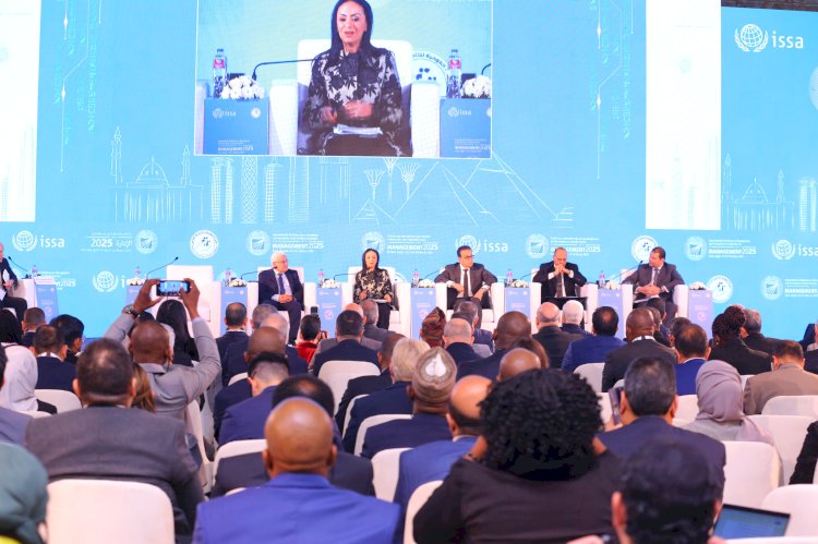 وزيرة التضامن  تشهد افتتاح المؤتمر الدولي للإدارة والابتكار في الضمان الاجتماعي
